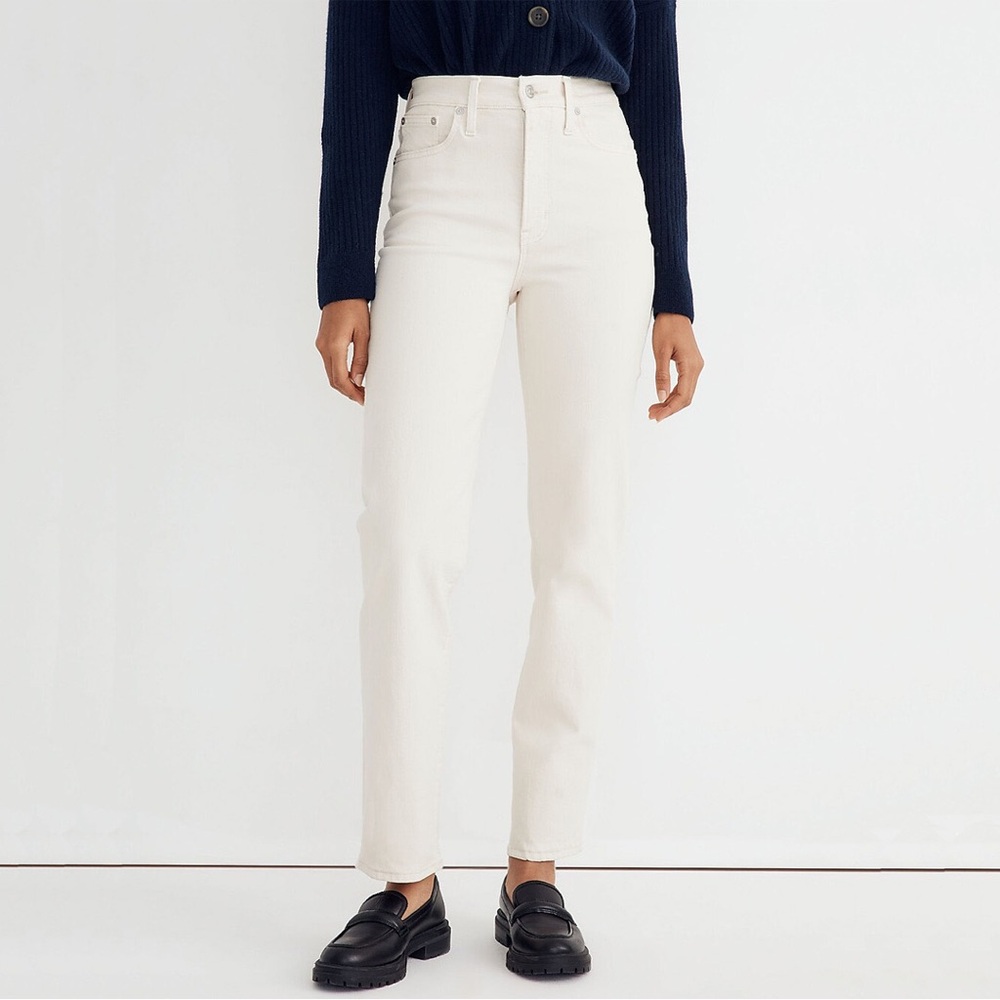 Madewell The Perfect Vintage Straight Jean in Vintage Canvas Wash